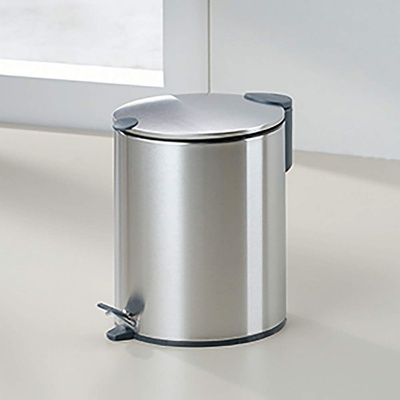 Kela 5 л матиран инокс кош за отпадъци с педал KELA от серия Mats