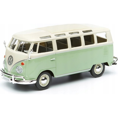 Maisto Volkswagen Van Samba´zeleno/krémová 1:25
