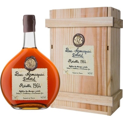 Armagnac-Delord Millésimés 1964 40% 0,7 l (kazeta)