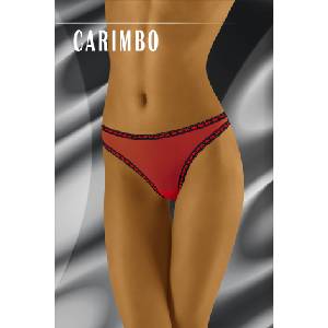Wol-Bar Прашки Stringi-Carimbo-Czerwone-CzerwonyV-53172-Czerwony - Черен, размер L