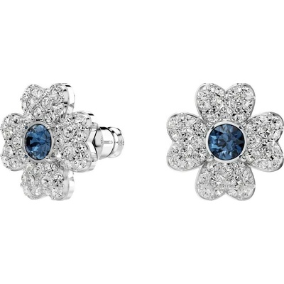 Swarovski Pozlátené náušnice Štvorlístok s krištáľmi Symbolica 5734545