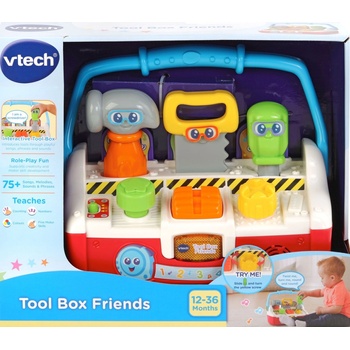 VTech Детска игачка Vtech - Интерактивна кутия с инструменти (английски език) (V522503)