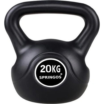 SPRINGOS ABS Kettlebell 20 kg – Zboží Mobilmania