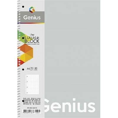 Shkolyaryk Spirálový sešit Genius Pastel čtverečkovaný mix A4 PP desky