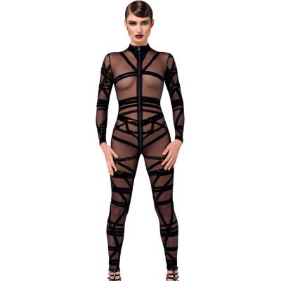 Noir Handmade F357 Bondesque Catsuit Black