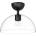 Elstead Lighting Alora Mood ALM-JUDE-SF-MB-CL-Strop. Плафон JUDE 1xE27/60W/230V, Ø30, 5 см, черен (ED0839)