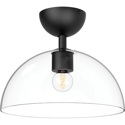 Elstead Lighting Alora Mood ALM-JUDE-SF-MB-CL-Strop. Плафон JUDE 1xE27/60W/230V, Ø30, 5 см, черен (ED0839)