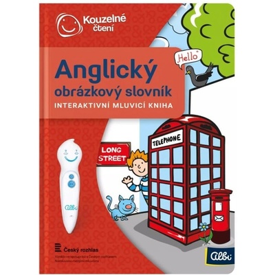 Albi Kouzelné čtení Kniha Anglický obrázkový slovník CZ
