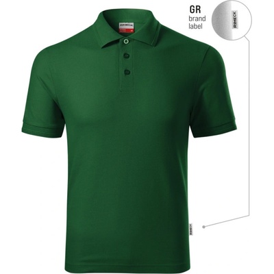 Rimeck polo košile Reserve R22 krátký rukáv pánská MAL-R22GR13 zelené lahvově