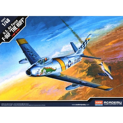 Academy Model Kit letadlo 12234 F 86F HUFF 1:48 – Zboží Dáma