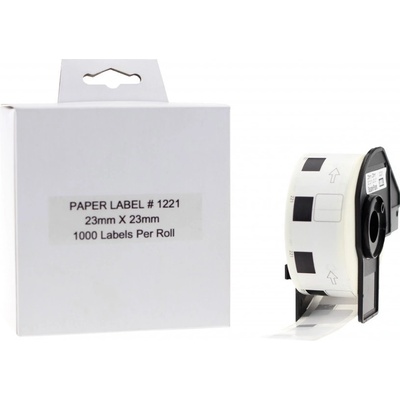 CDRmarket TBBRDK11221 23 mm x 23 mm bílá - kompatibilní – Zboží Dáma