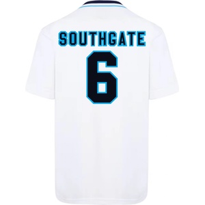 Score Draw Футболна фланелка Score Draw Score Draw England Home Shirt 1996 - Southgate 6