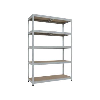 Carmen Метален стелаж STAR PLUS 180x120x45 см, до 250 кг на рафт - цинк