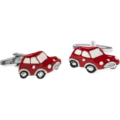 Avantgard manžetové knoflíčky LUX 580-40099 červená/Auto – Sleviste.cz