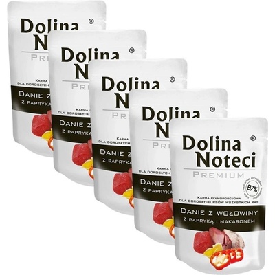 Dolina Noteci Premium Adult Beef Stew with Pepper and Pasta 5 x 100 g