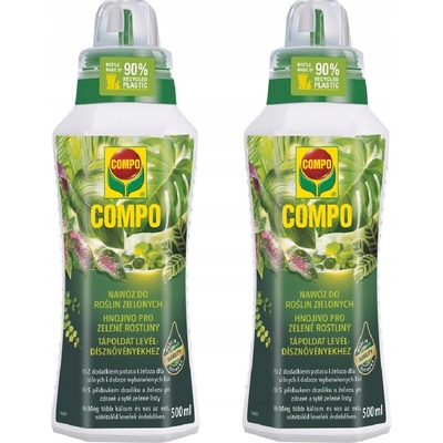 Compo Hnojivo na zelené rastliny a palmy 500 ml