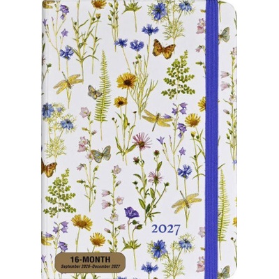 Peter Pauper Press 2027 Wildflower Garden Weekly Planner (16 Months, Sept 2026 to Dec 2027)