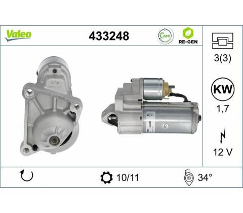 Startér VALEO 433248