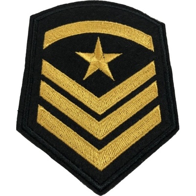 Vlajka, vyšívaná, zažehľovacia, Army štýl