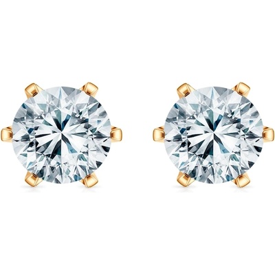 SAVICKI Обеци The Journey: злато, лабоараторни диаманти