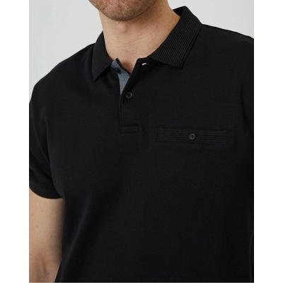 Threadbare pánské tričko polo BLACK