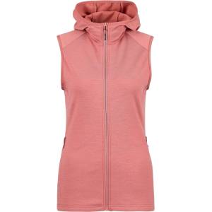 Stoic Дамски вълнен елек Stoic Women's MerinoFleece270 KuolpaLightSt. Vest Hood Merino vest - Faded Rose (132-1581-0214)