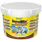 TETRA TetraMin XL Granules (Тетрамин XL Гранули) основна храна за всички видове декоративни рибки на бавно потъващи гранули - кофа 10 литра