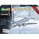 Revell Model Kit Plastic letadlo 03910 C54D Skymaster 70th Anniversary Berlin Airlift 1:72