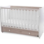 Lorelli Трансформиращо се легло Lorelli - Dream, 70 х 140 cm, бяло/светъл дъб (10150440045A) - ozone