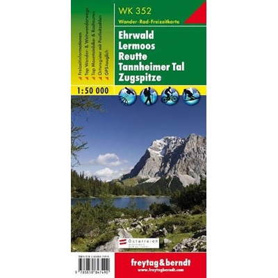 Turistická mapa Ehrwald