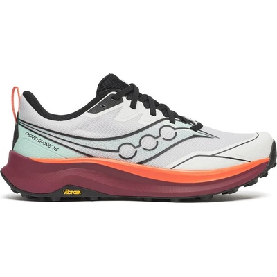 Saucony Мъжки маратонки Saucony Peregrine 16 Trail running shoes - White / Crimson - размер 46, 5 (EU) (023-2638-0328)