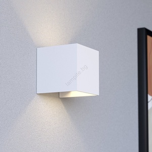 EGLO 74116- LED външно стенно осветително тяло с вграден сензор RINCINE LED/2, 2W/5V IP44 бяло (EG74116)