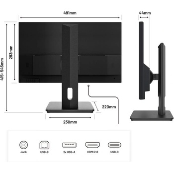 Image 1 of JAPANNEXT JN-I215FLFHSP-C65W