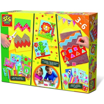 Image 1 of SES Creative - Комплект за изрязване, перфориране и мозайка