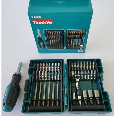 Makita Sada bitov a nástrčných kľúčov 44 ks E-25096