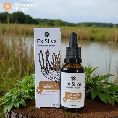 Ex Silva Cordyceps Mykologický dodavatel energie 30 ml