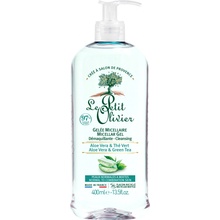 Le Petit Olivier Micellar Clean sing Gel Aloe Vera a Zelený čaj 400 ml