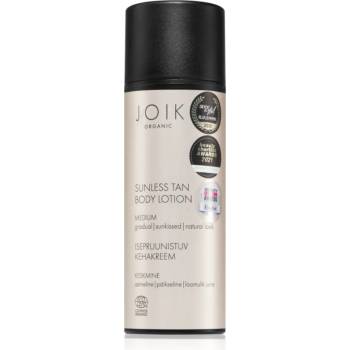 JOIK Organic Sunless Tan автобронзант мляко за тяло Medium 150ml