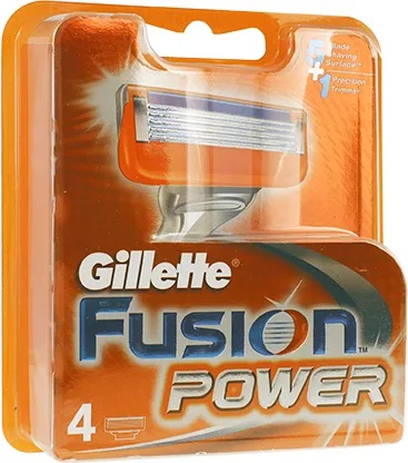 Gillette Fusion Power сменяеми глави Man 4 бр