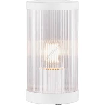 Nordlux - Екстериорна настолна лампа COUPAR 1xE27/25W/230V IP54 бял (NX0348)