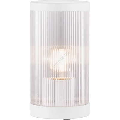 Nordlux - Екстериорна настолна лампа COUPAR 1xE27/25W/230V IP54 бял (NX0348)