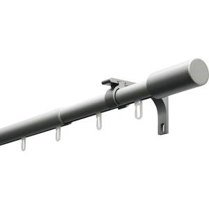 GARDINIA КОРНИЗ РАЗТЕГАЕМ gardinia ПАРОС 100-190см СРЕБРО (36195)
