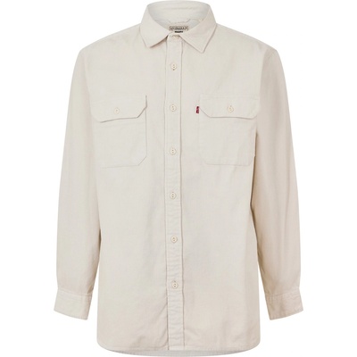 Levi's Men's Jackson Worker White Onyx Overshirt - White Onyx