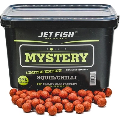 Jet Fish boilies Mystery Jahoda Moruše 3 kg 20 mm – Zboží Mobilmania