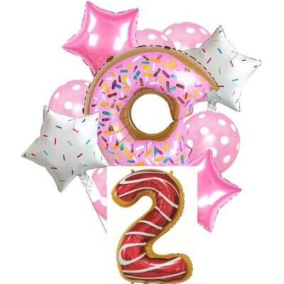 Balónkový set Donut 2.narozeniny