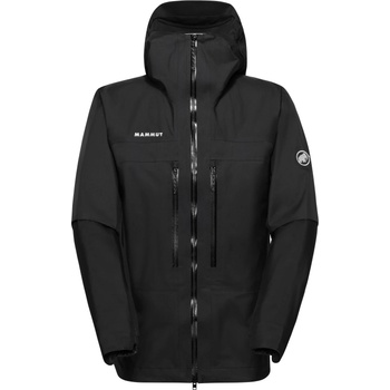 Mammut Мъжко водоустойчиво яке Mammut Taiss Light Hardshell Hooded Jacket Waterproof jacket - Black (002-3768-0112)