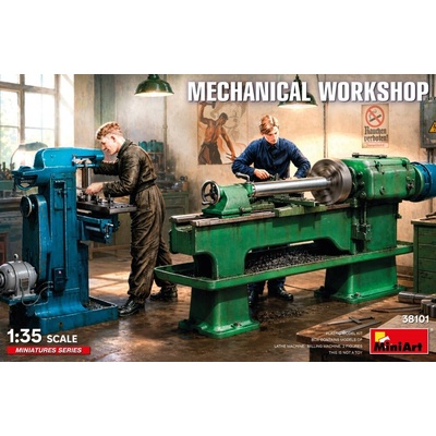 MiniArt Mechanical Workshop (2 fig. & 2 machines) 1:35