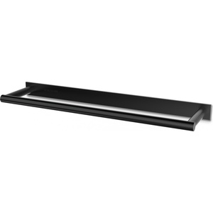 DECOR WALTHER Закачалка на релса за кърпи Mikado Frame 31 см черен мат (0523860)