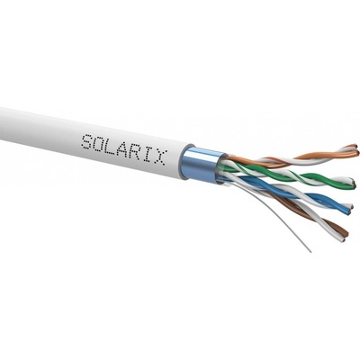 Solarix 27655142 FTP 4x2x0,5 CAT5E PVC, 305m