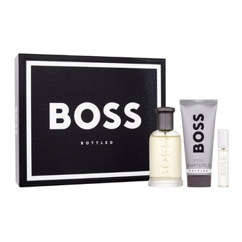HUGO BOSS Bottled Подаръчен комплект за мъже Размер EDT 100 ml + 100 ml душ гел + EDT 10 ml